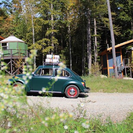 Trekker, Treehouses Cabins And Lodge Rooms Lake George Exterior photo